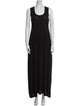 Khaite Scoop Neck Midi Length Dress