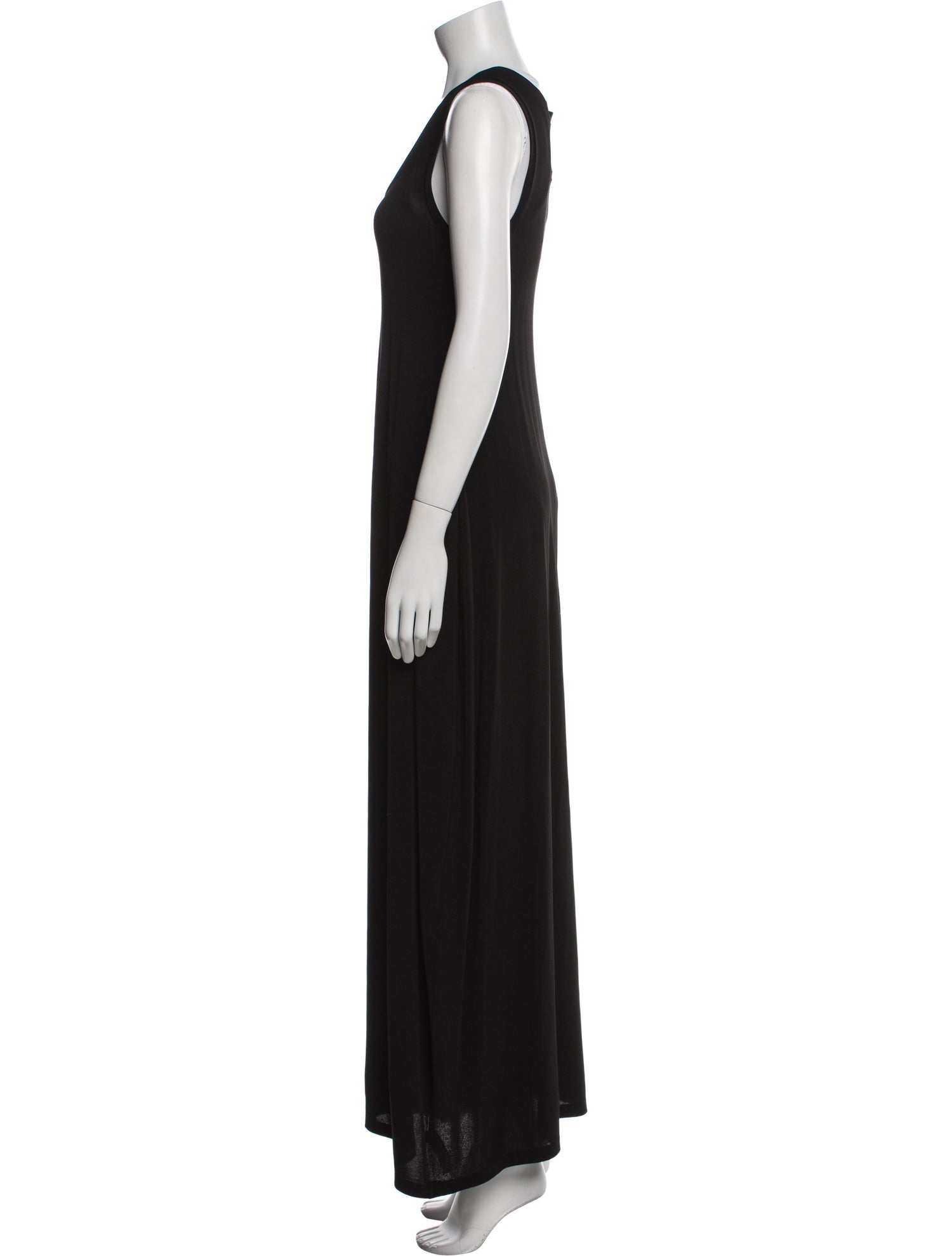 Khaite Scoop Neck Midi Length Dress