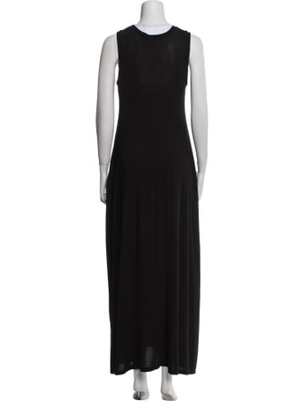 Khaite Scoop Neck Midi Length Dress