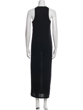 Khaite Crew Neck Long Dress