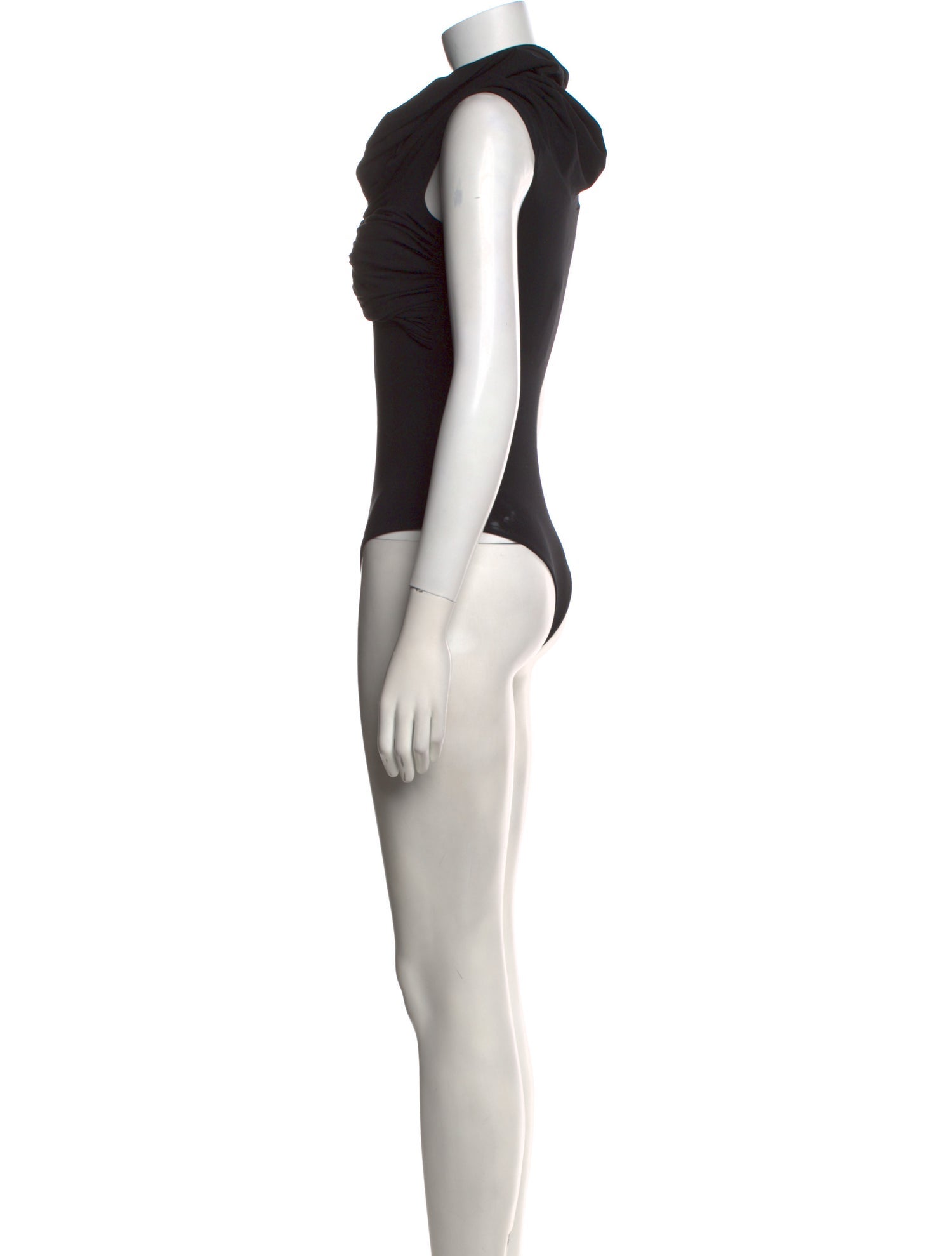 Khaite Cowl Neck Sleeveless Bodysuit