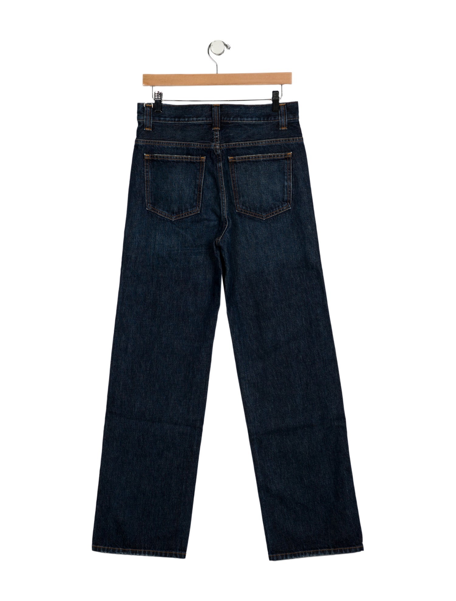 Khaite High-Rise Wide Leg Jeans w/ Tags