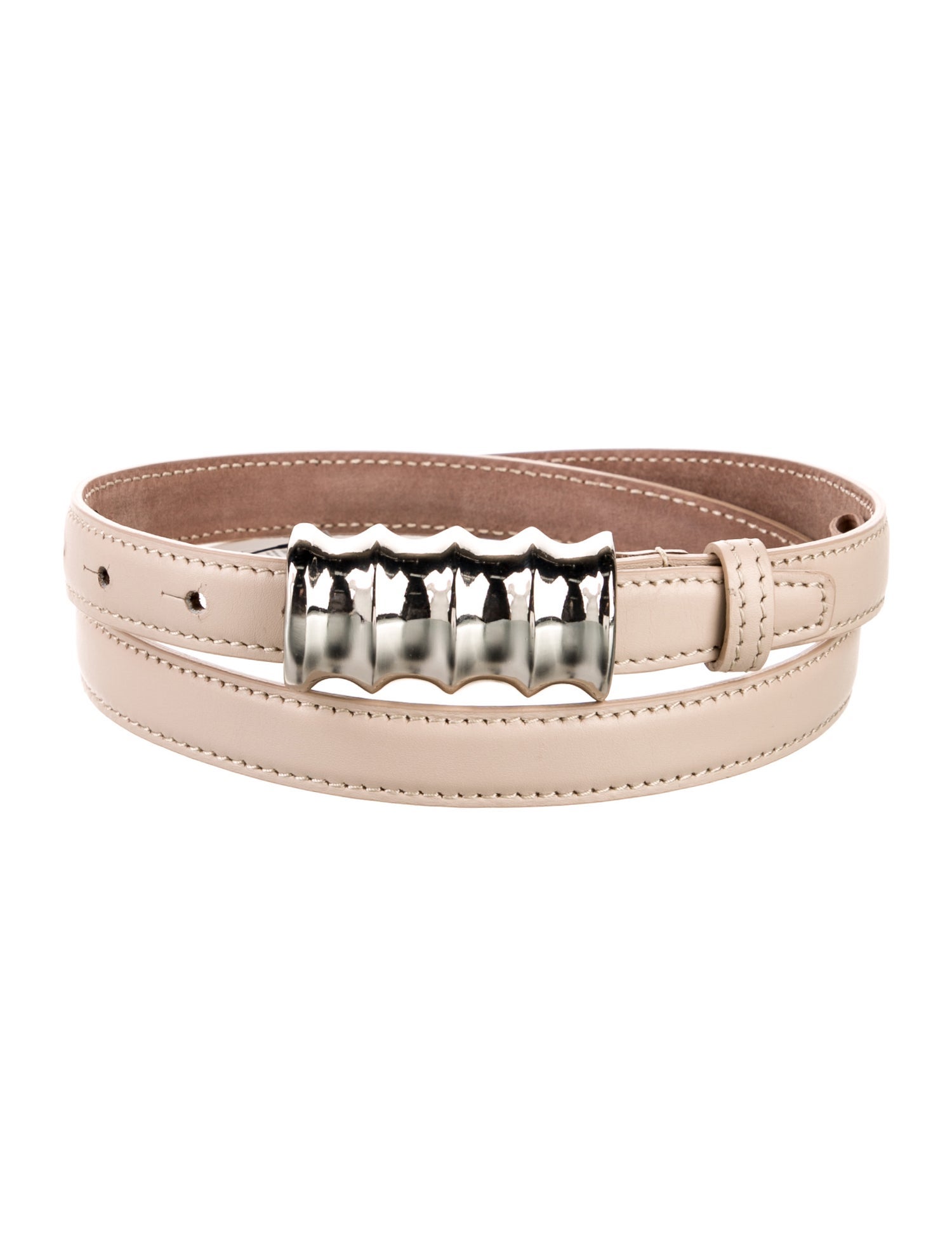 Khaite Skinny Leather Belt