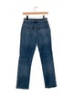 Khaite High-Rise Straight Leg Jeans