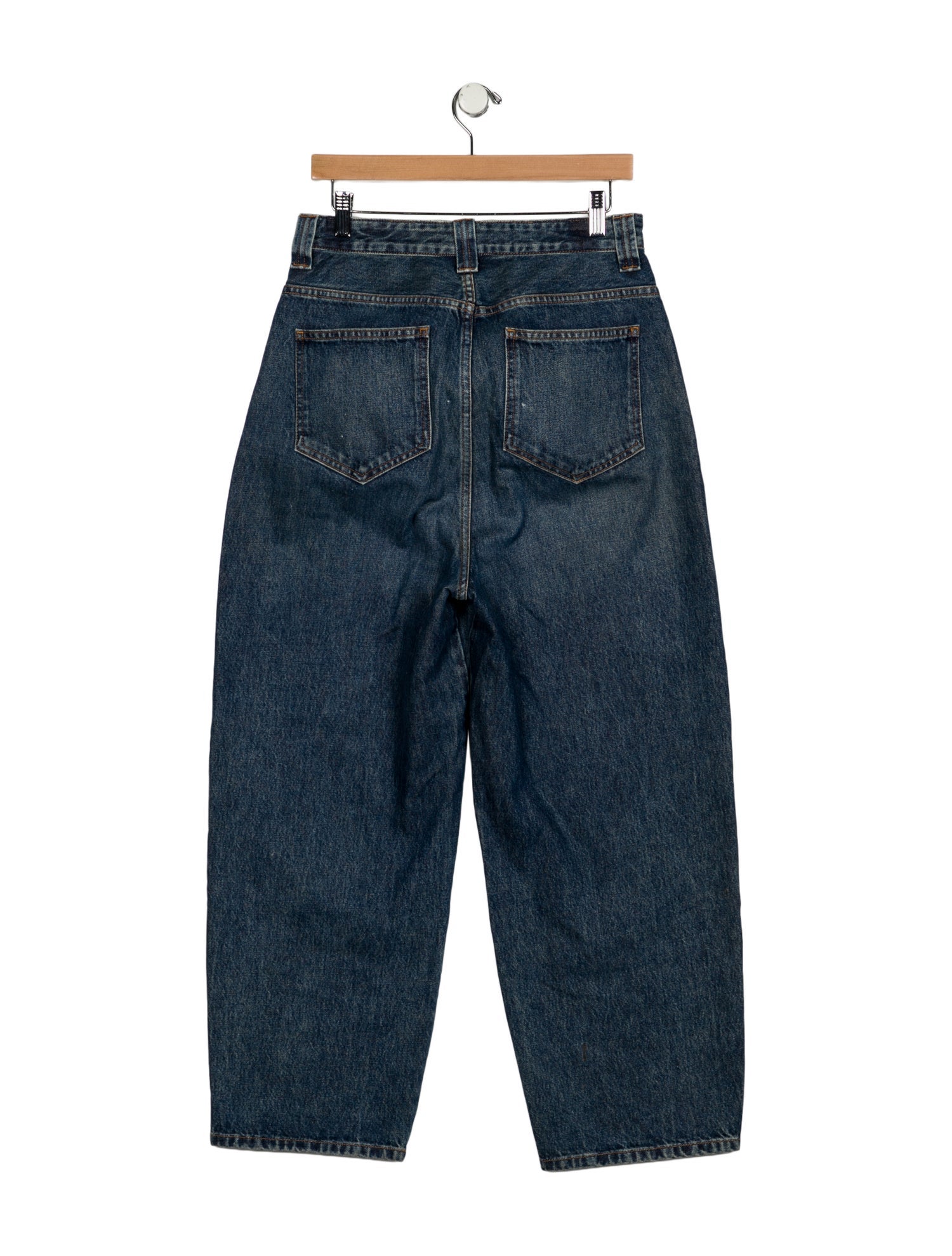 Khaite High-Rise Wide Leg Jeans