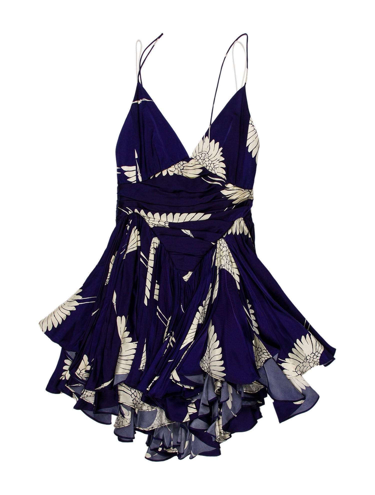 Khaite Printed Mini Dress