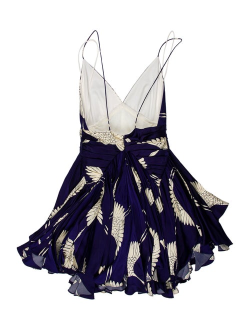 Khaite Printed Mini Dress