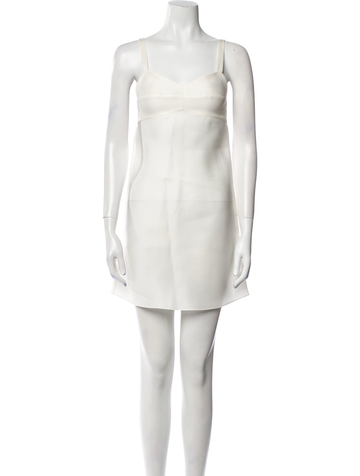 Khaite Silk Mini Dress