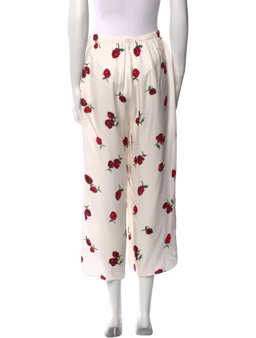 Khaite Printed Wide Leg Pants