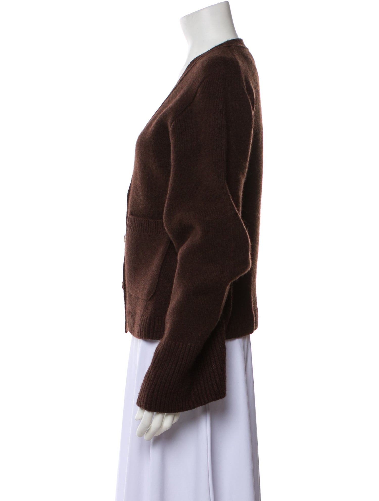 Khaite Cashmere V-Neck Sweater