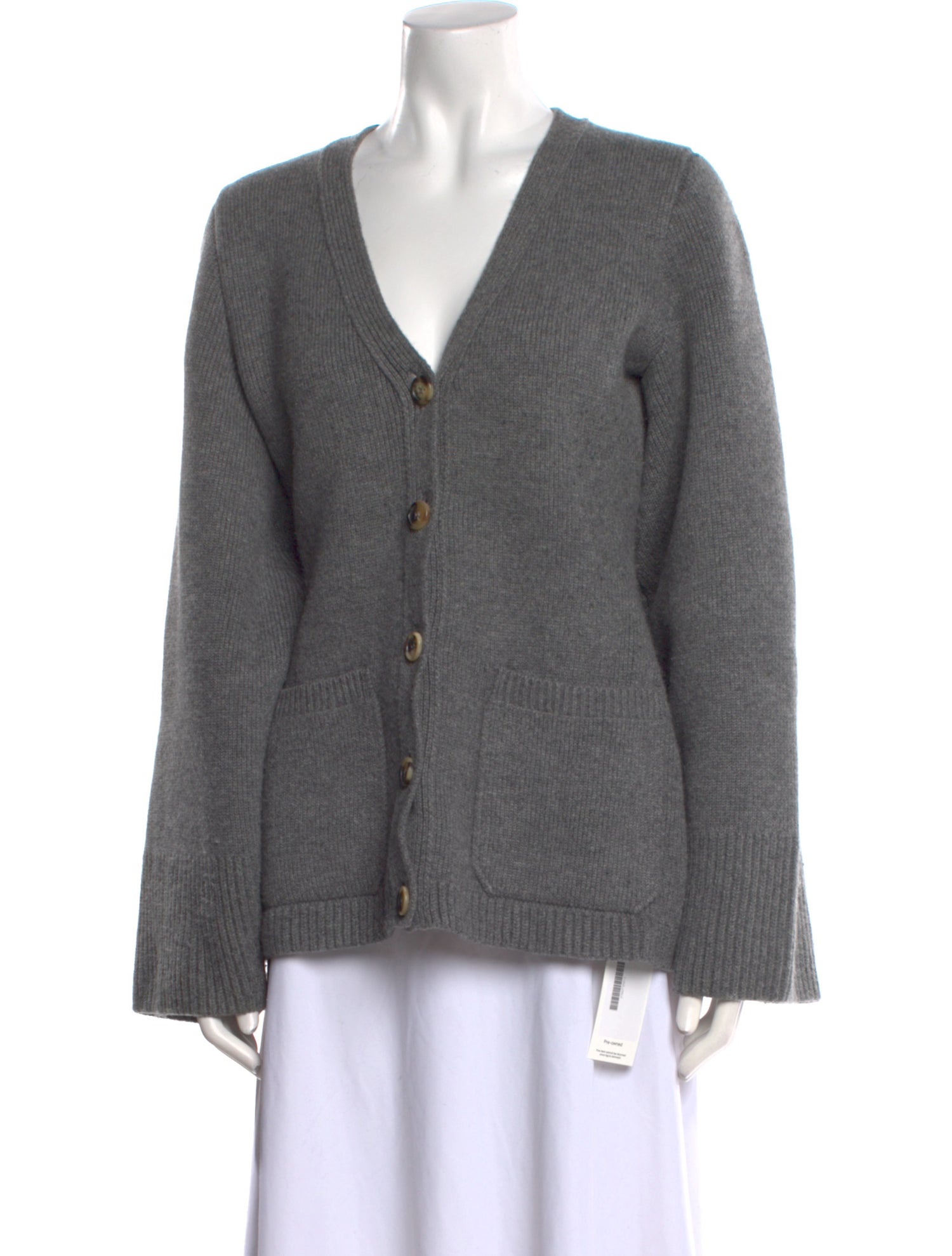 Khaite Cashmere V-Neck Sweater