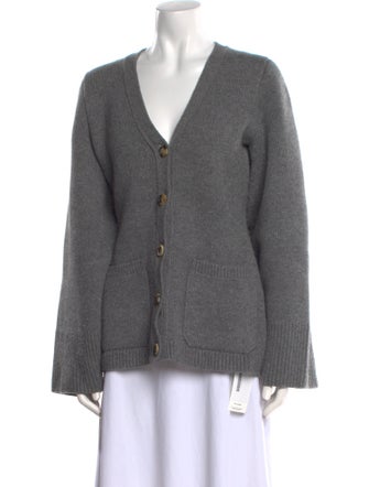 Khaite Cashmere V-Neck Sweater