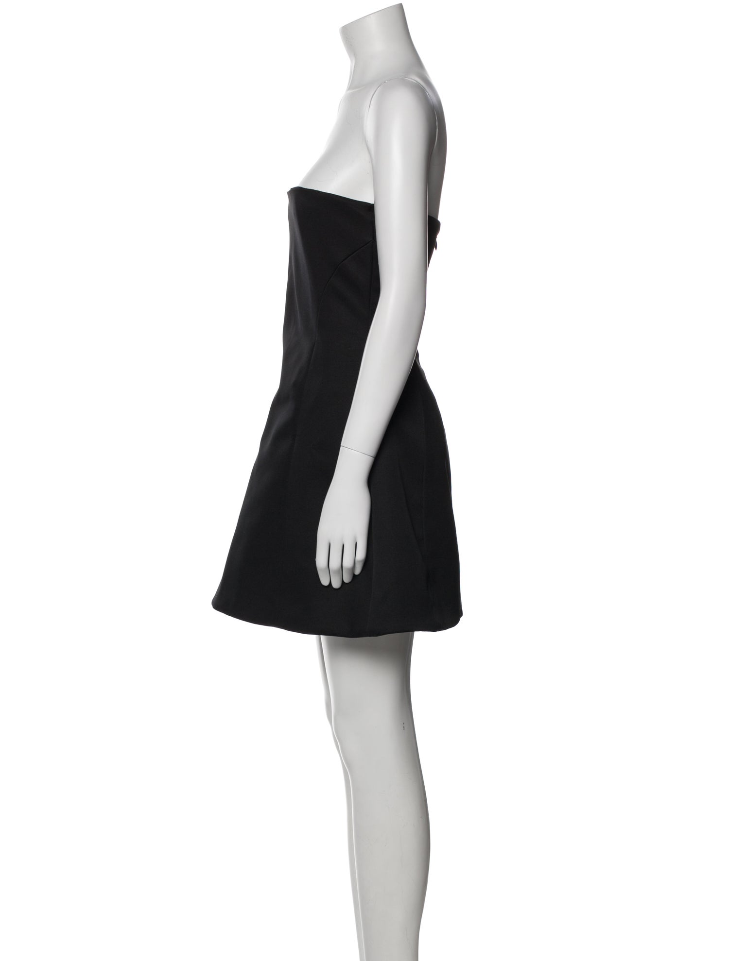 Khaite Strapless Mini Dress