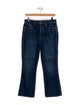 Khaite High-Rise Straight Leg Jeans