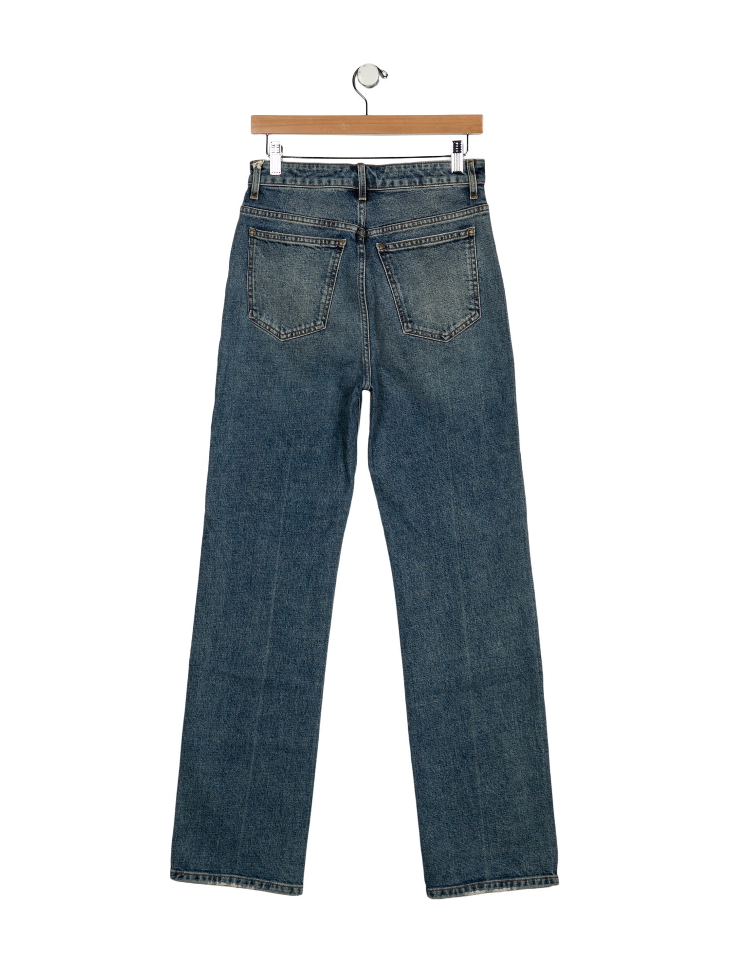 Khaite High-Rise Wide Leg Jeans w/ Tags