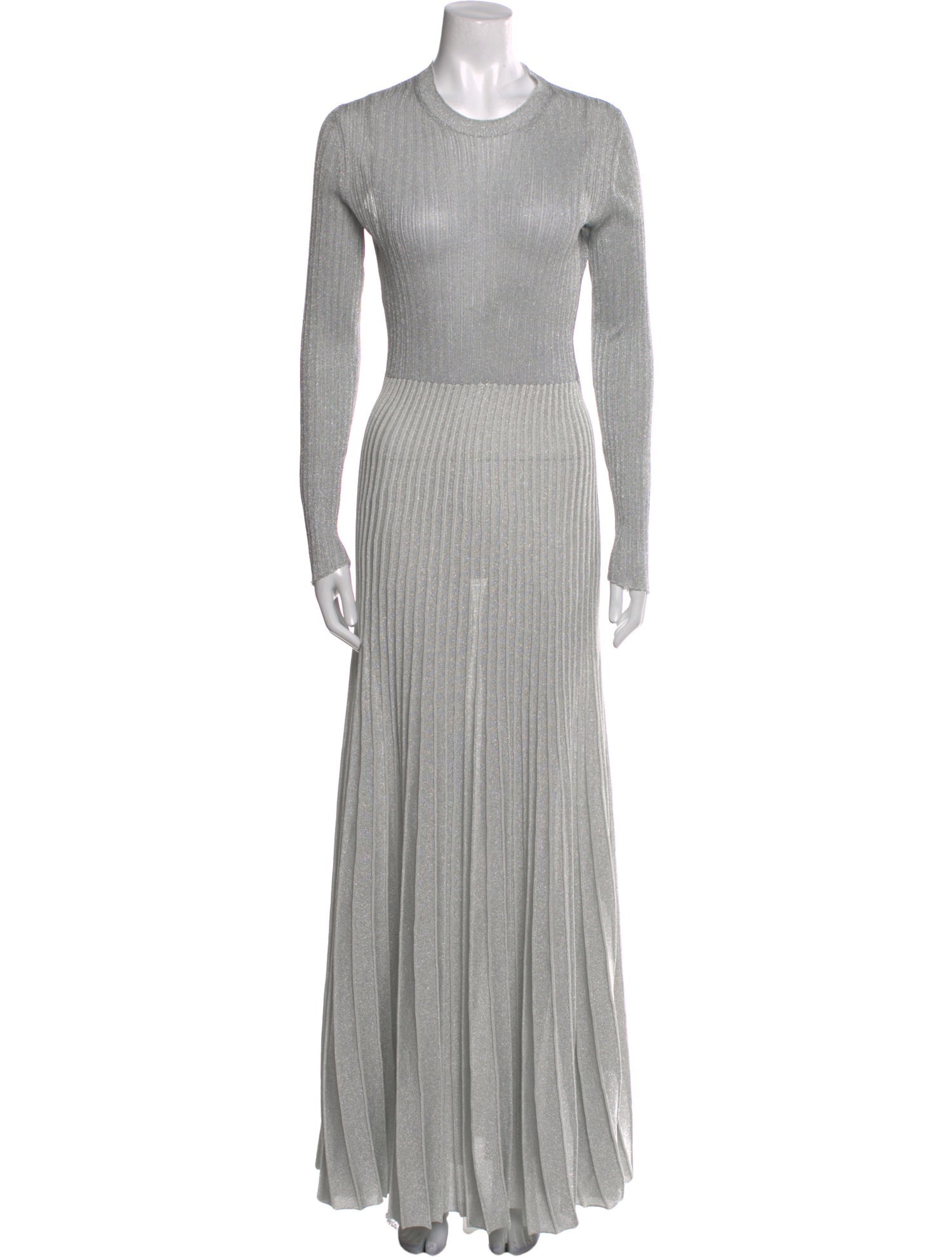 Khaite Crew Neck Long Dress