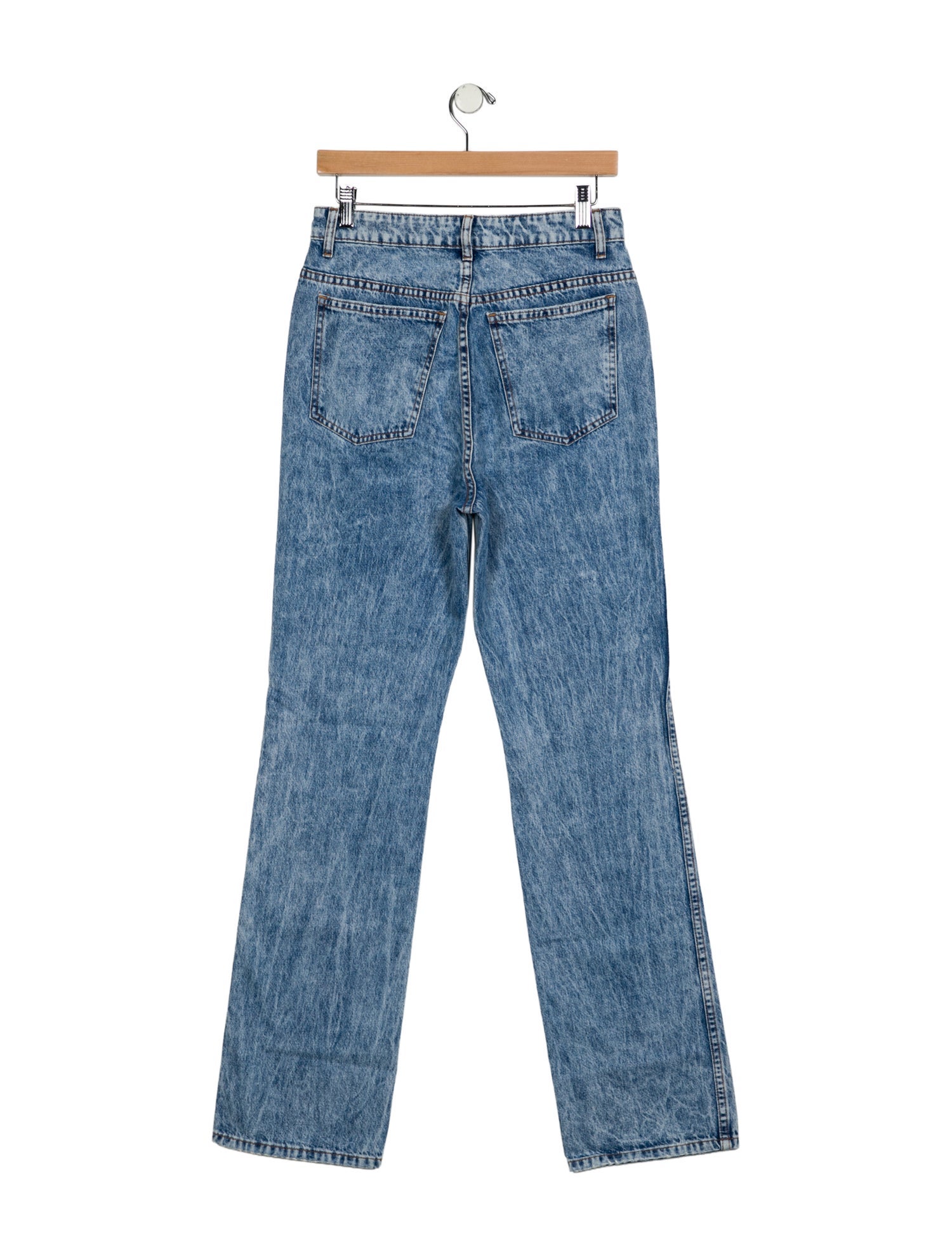 Khaite High-Rise Wide Leg Jeans