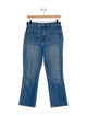 Khaite Mid-Rise Straight Leg Jeans
