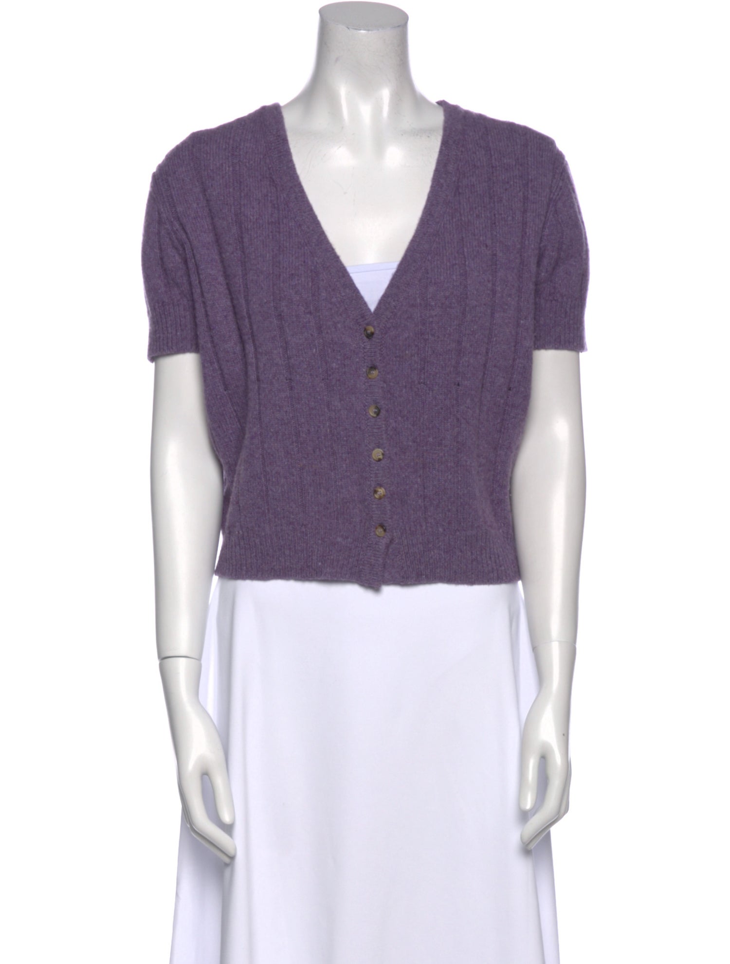 Khaite Cashmere V-Neck Sweater