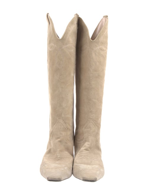 Khaite Suede Riding Boots