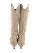 Khaite Suede Riding Boots