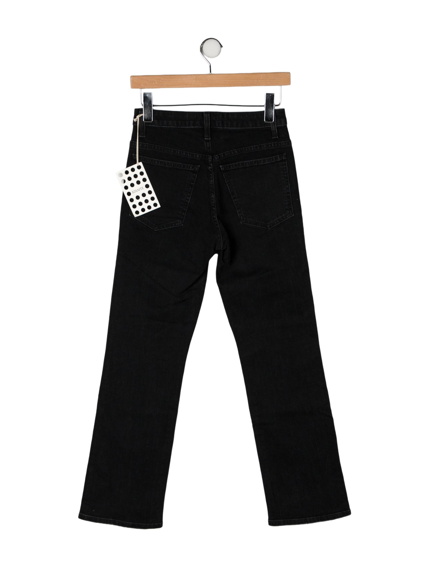 Khaite Mid-Rise Straight Leg Jeans w/ Tags