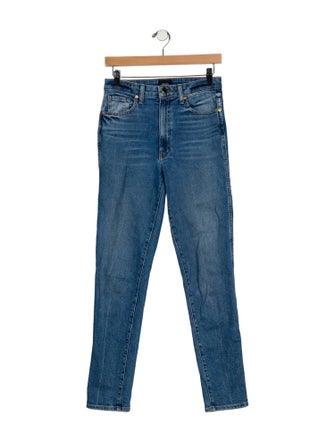 Khaite Mid-Rise Skinny Leg Jeans