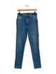 Khaite Mid-Rise Skinny Leg Jeans