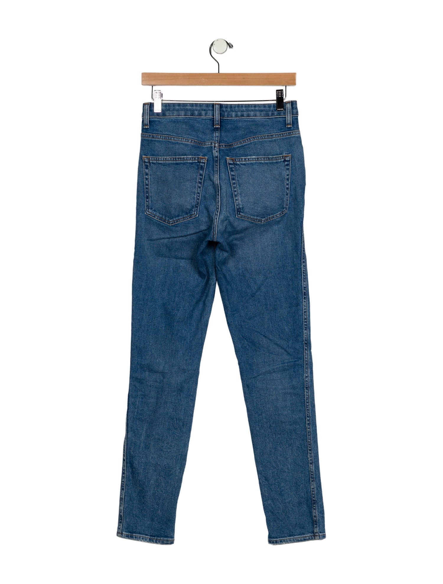 Khaite Mid-Rise Skinny Leg Jeans