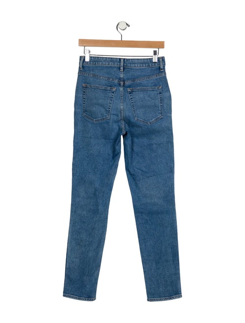 Khaite Mid-Rise Skinny Leg Jeans