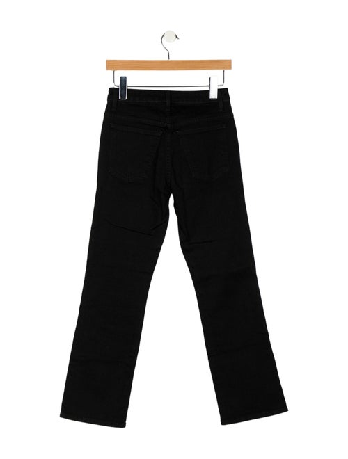 Khaite Mid-Rise Straight Leg Jeans