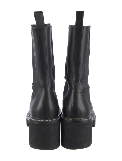 Khaite Leather Chelsea Boots