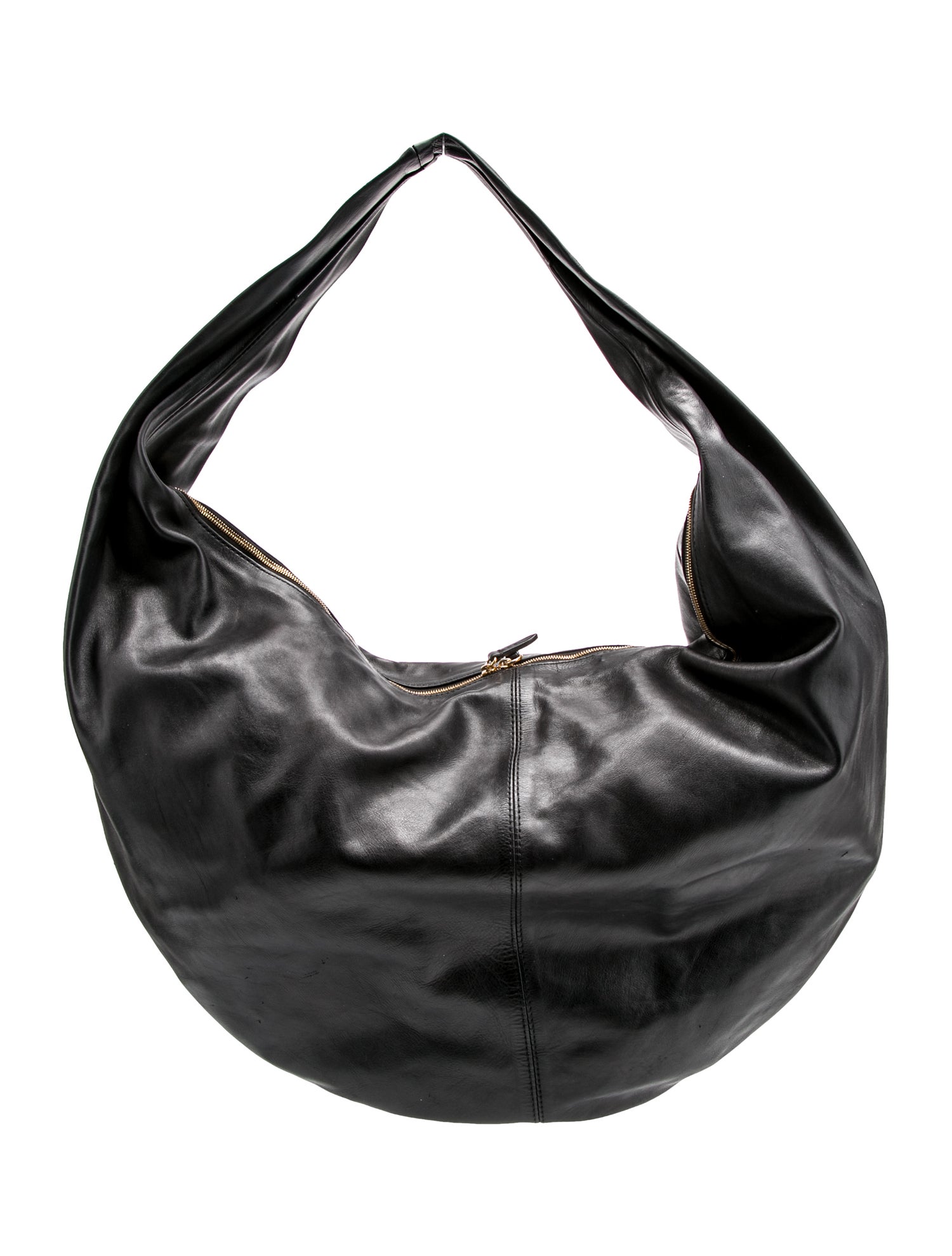 Khaite Leather Olivia Hobo Large