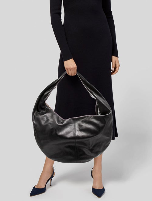 Khaite Leather Olivia Hobo Large