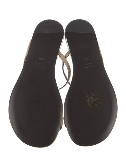 Khaite Leather Slides