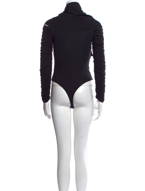 Khaite Mock Neck Long Sleeve Bodysuit