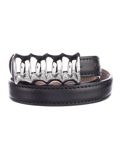 Khaite Skinny Leather Belt