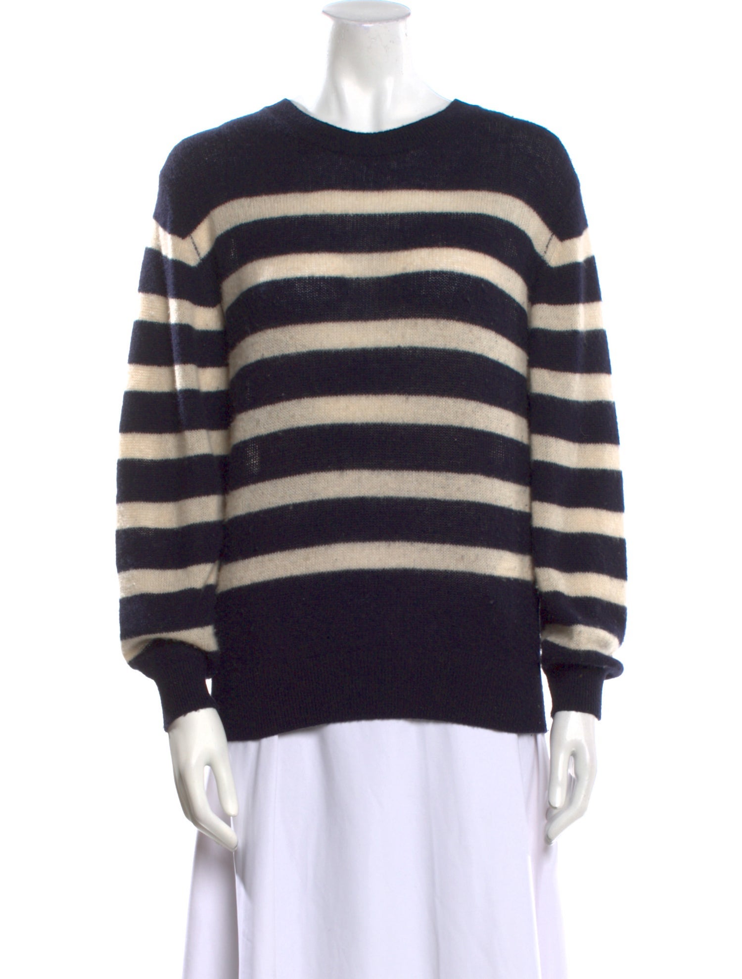 Khaite Cashmere Striped Sweater