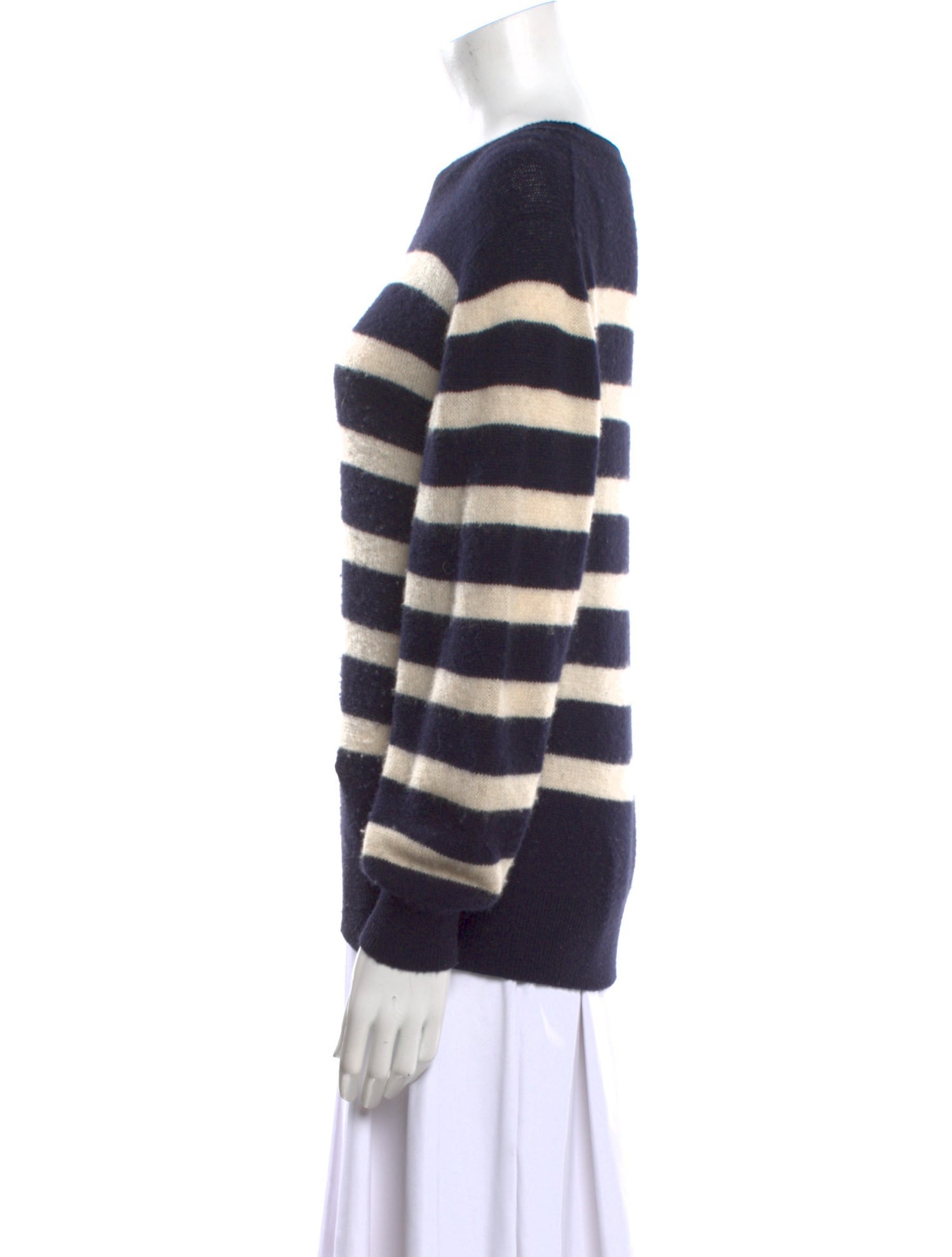 Khaite Cashmere Striped Sweater