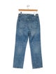 Khaite High-Rise Straight Leg Jeans