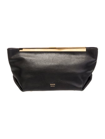 Khaite Leather Clutch