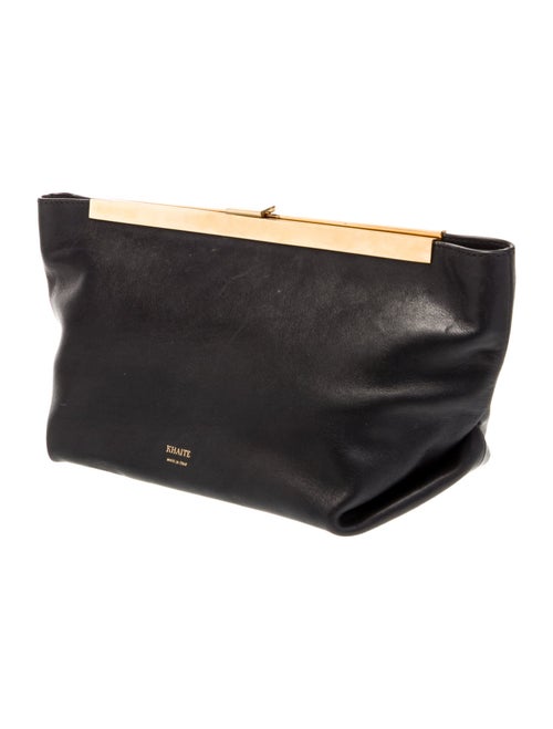 Khaite Leather Clutch
