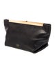 Khaite Leather Clutch