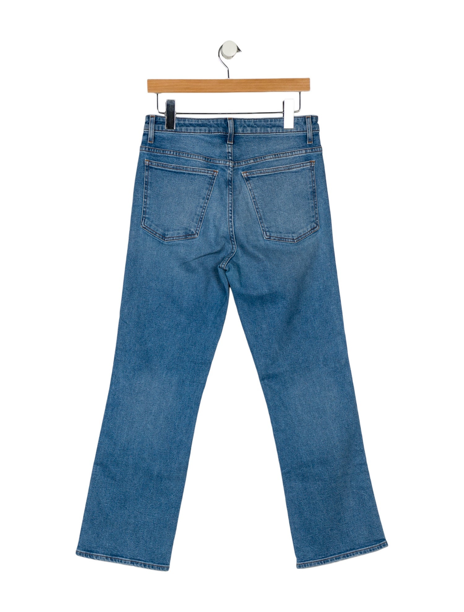 Khaite High-Rise Wide Leg Jeans