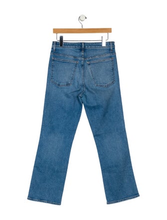 Khaite High-Rise Wide Leg Jeans