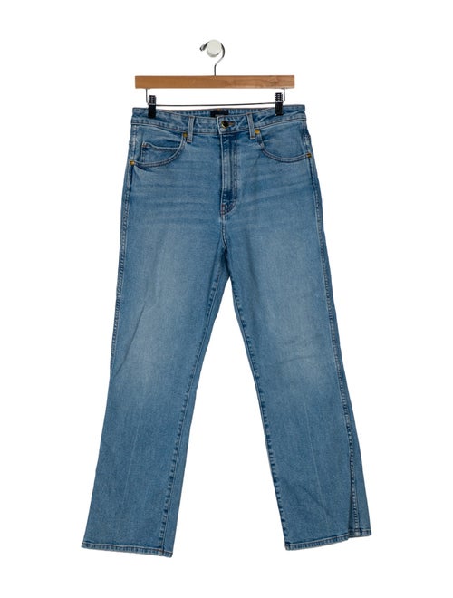 Khaite High-Rise Wide Leg Jeans