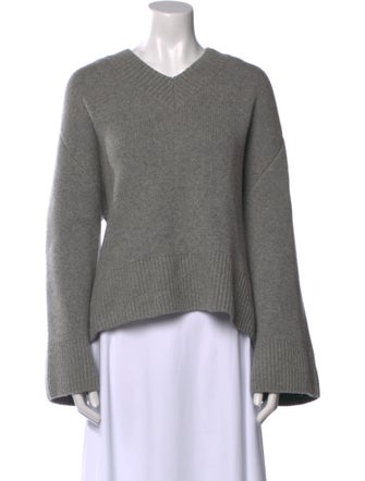 Khaite Cashmere V-Neck Sweater