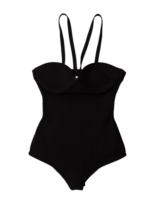 Khaite V-Neck Sleeveless Bodysuit