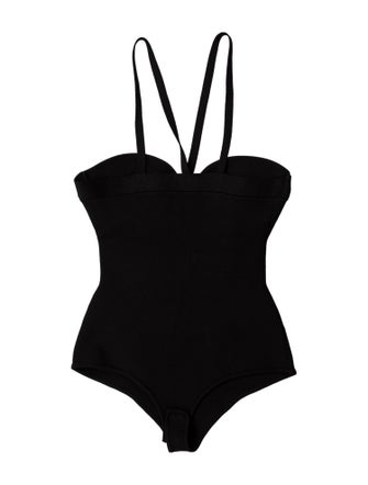 Khaite V-Neck Sleeveless Bodysuit