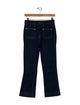 Khaite Mid-Rise Straight Leg Jeans